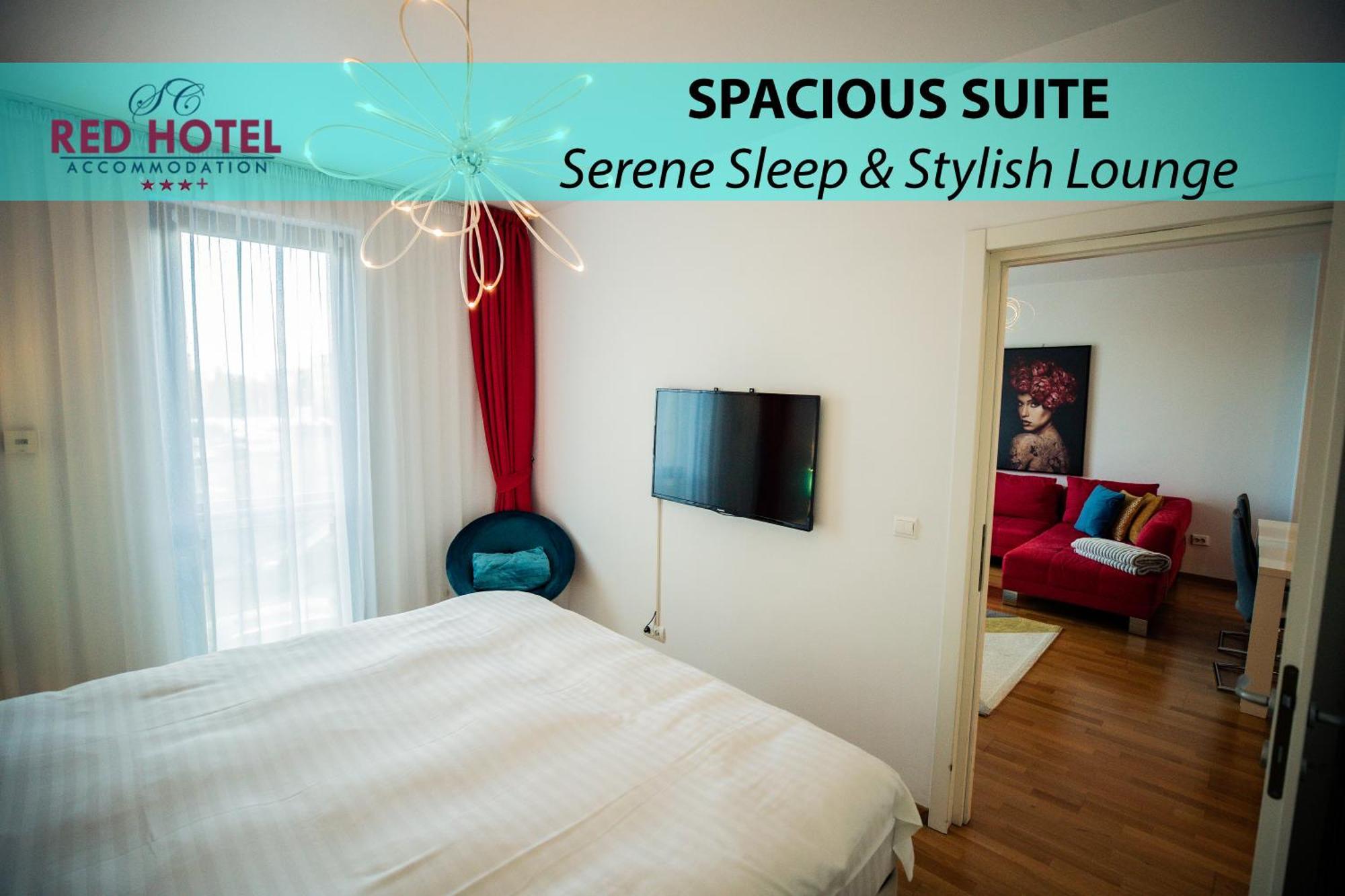 Red Hotel Riviera Suite&Lake Cluj-Napoca Buitenkant foto